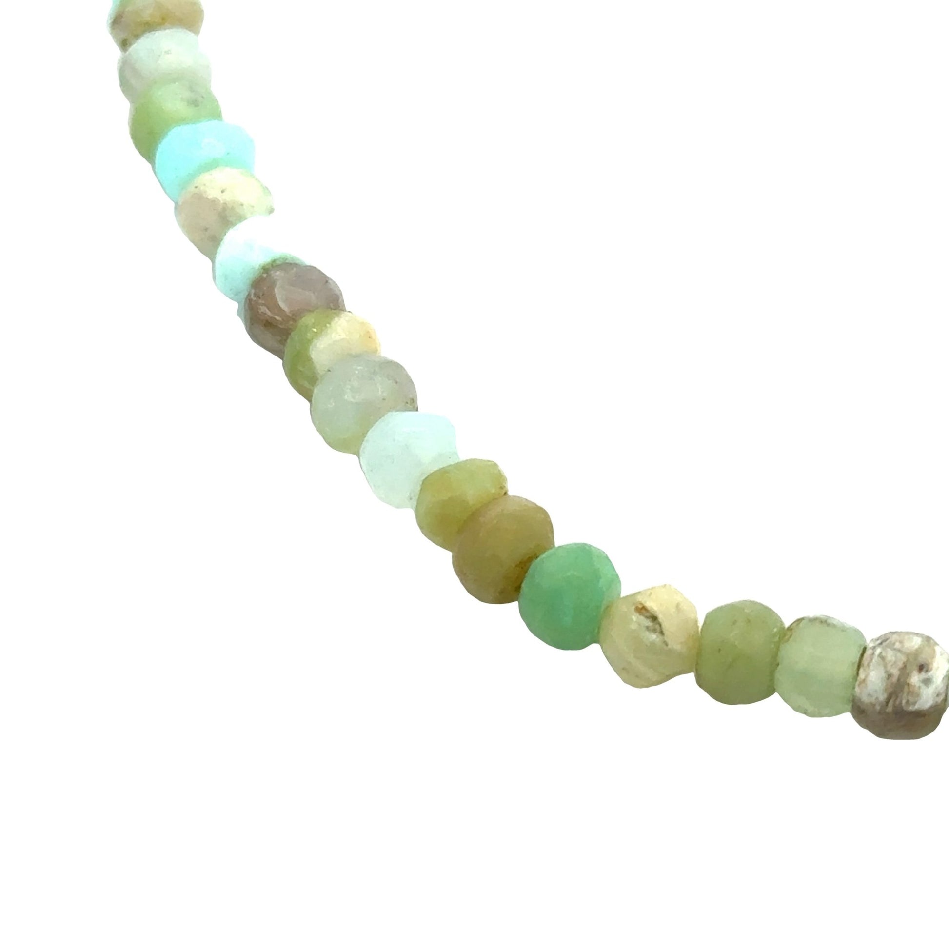 Opal - Halskette L: 48 cm in Silber 925 - JUWEL1
