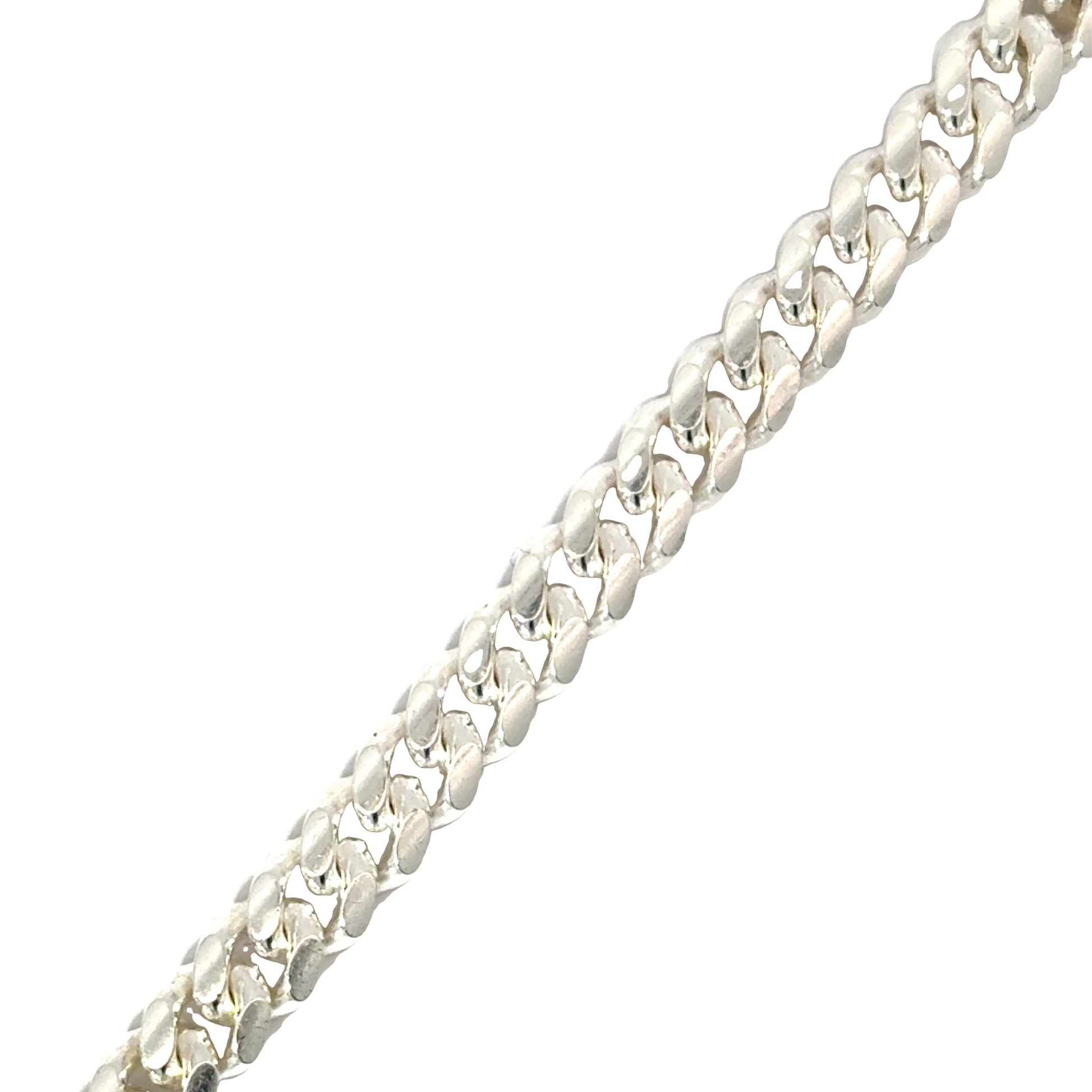 PAVÉ CUBAN Armband in Silber 925 - JUWEL1