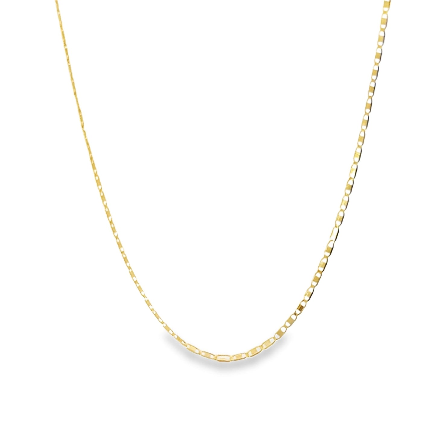 Plättchenkette in Gold 333 L: 45 cm - JUWEL1