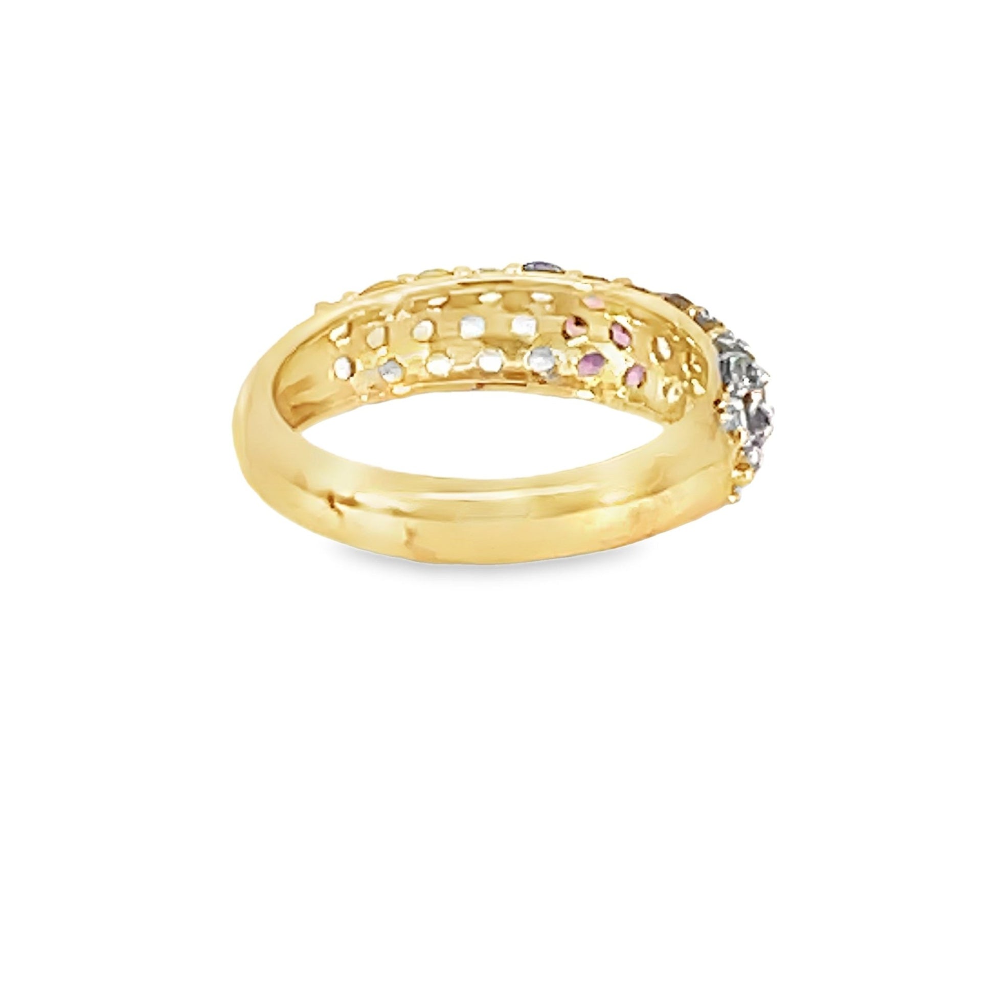 Ring Harry Ivens mit Zirkonia Multicolor in Silber 925 - JUWEL1