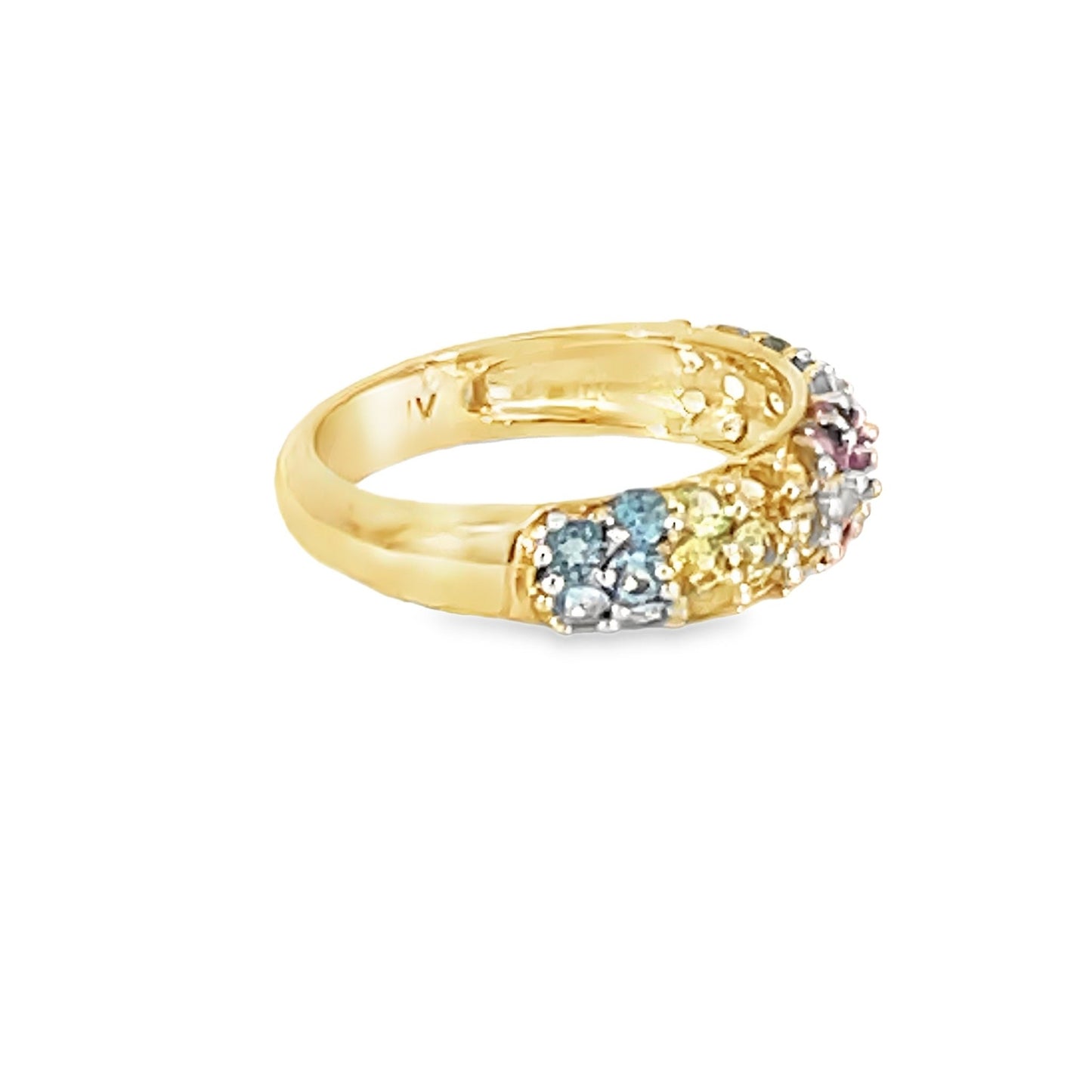 Ring Harry Ivens mit Zirkonia Multicolor in Silber 925 - JUWEL1