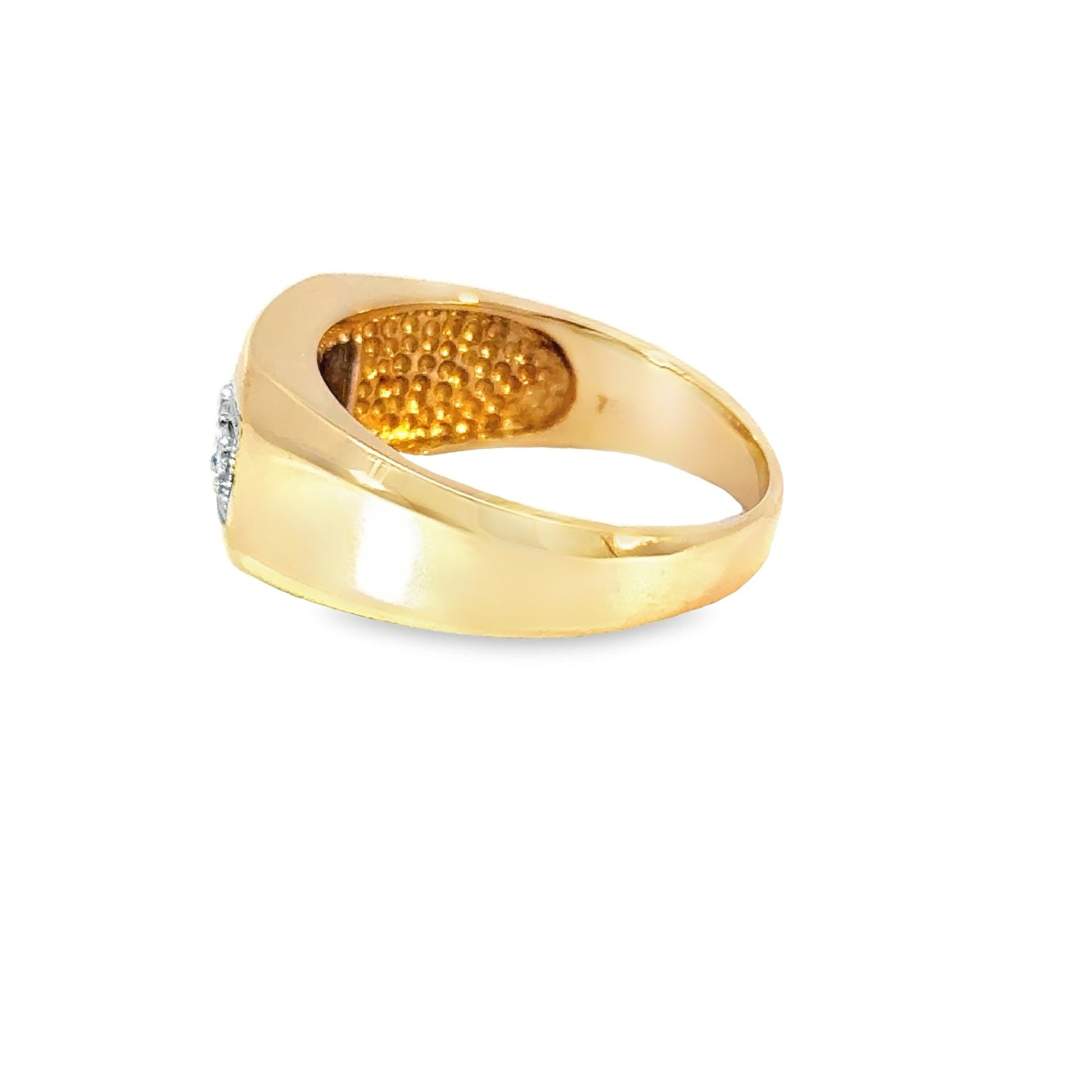 Ring mit 3 Brillanten mind. 10,5g in Gold 750 - JUWEL1