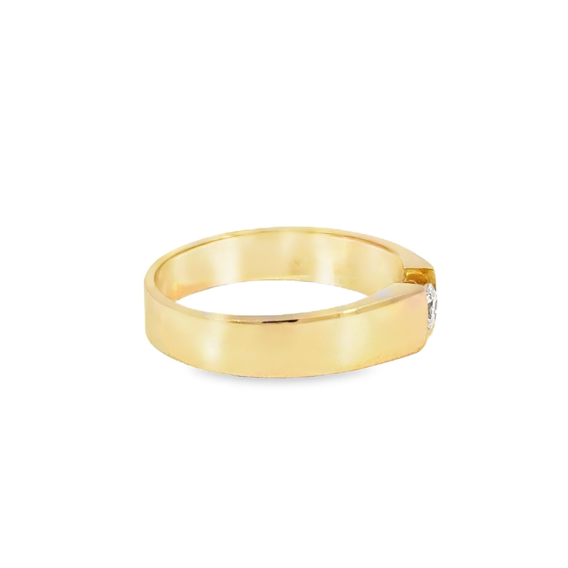 Solitärring mit Brillant mind. 3,5g in Gold 585 - JUWEL1