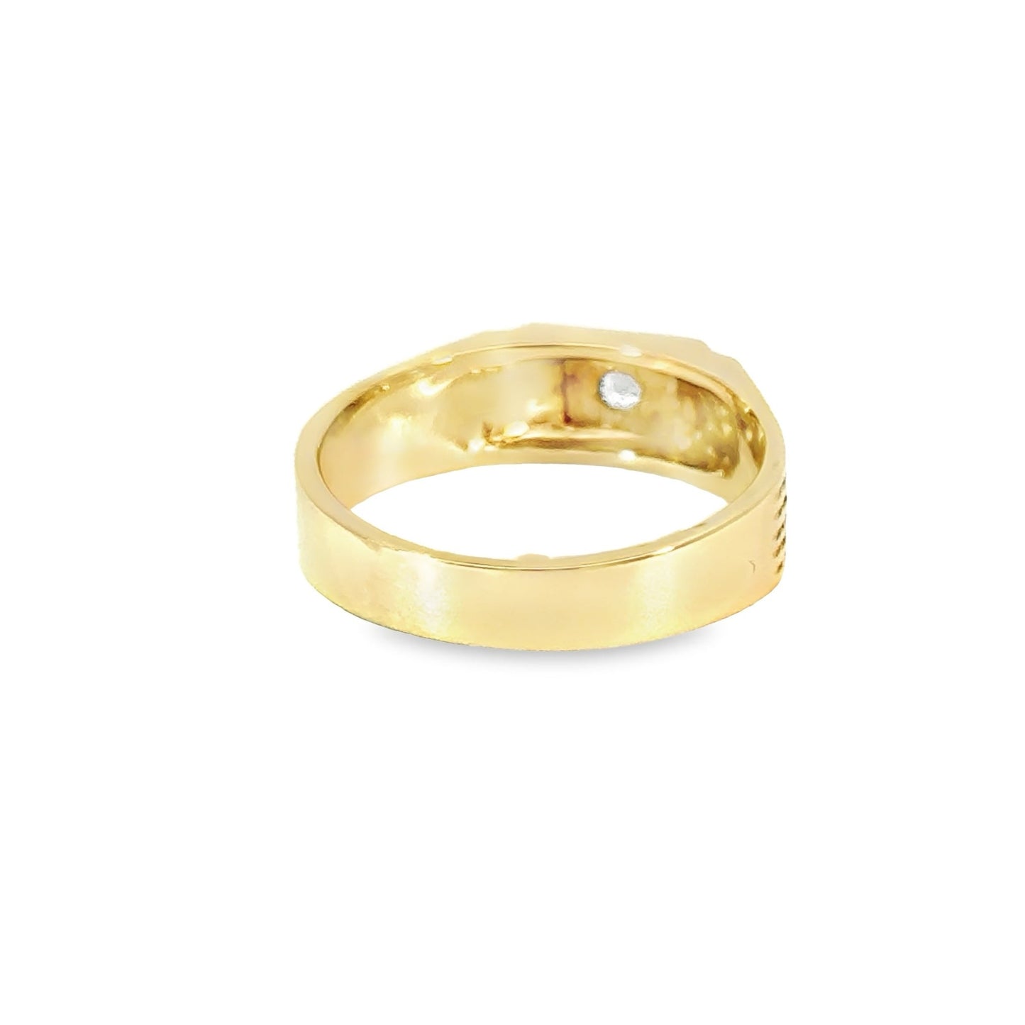 Solitärring mit Brillant mind. 6,2g in Gold 585 - JUWEL1