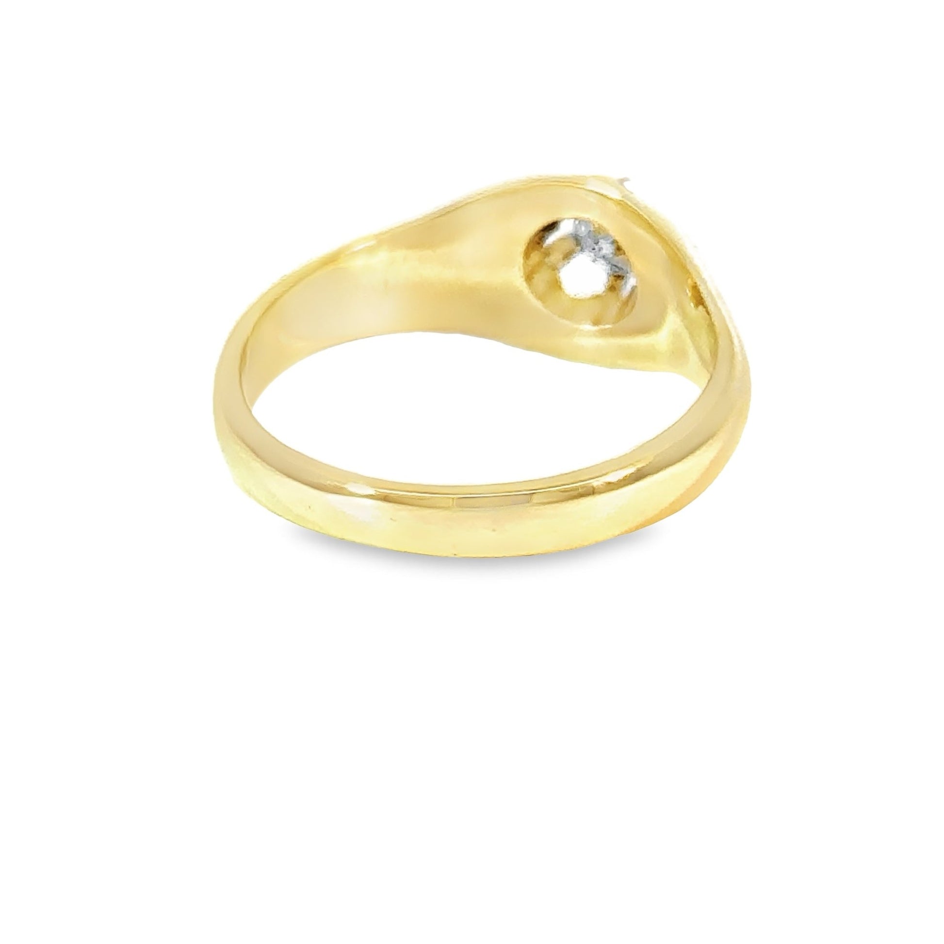 Solitärring mit Brillant mind. 8,3g in Gold 585 - JUWEL1