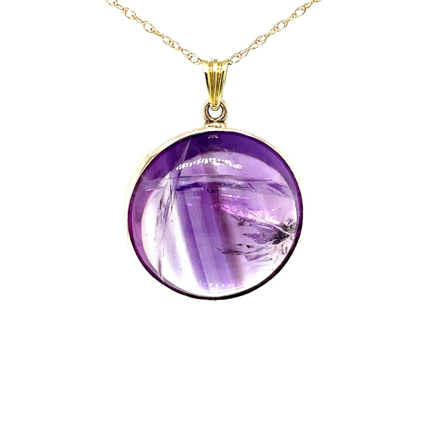 Anhänger mit Amethyst in Gold 585 - JUWEL1