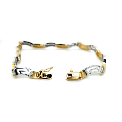 Armband Meander Design mind. 12,5g in Gold 585 - JUWEL1