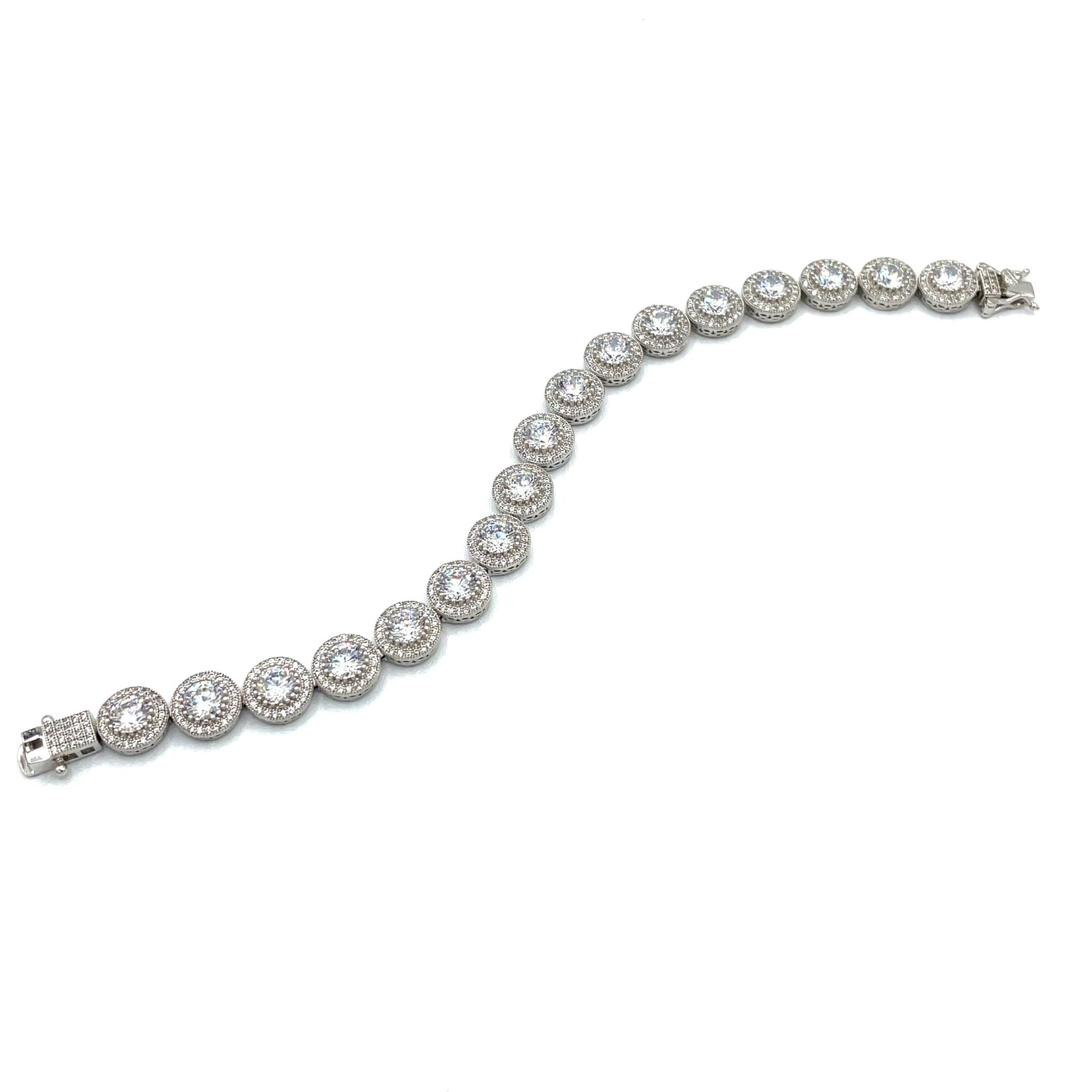Armband mit Zirkonia in Silber 925 - JUWEL1