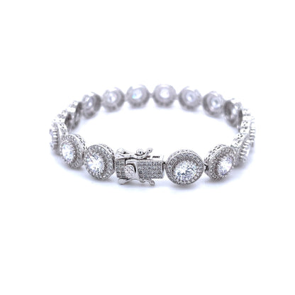 Armband mit Zirkonia in Silber 925 - JUWEL1