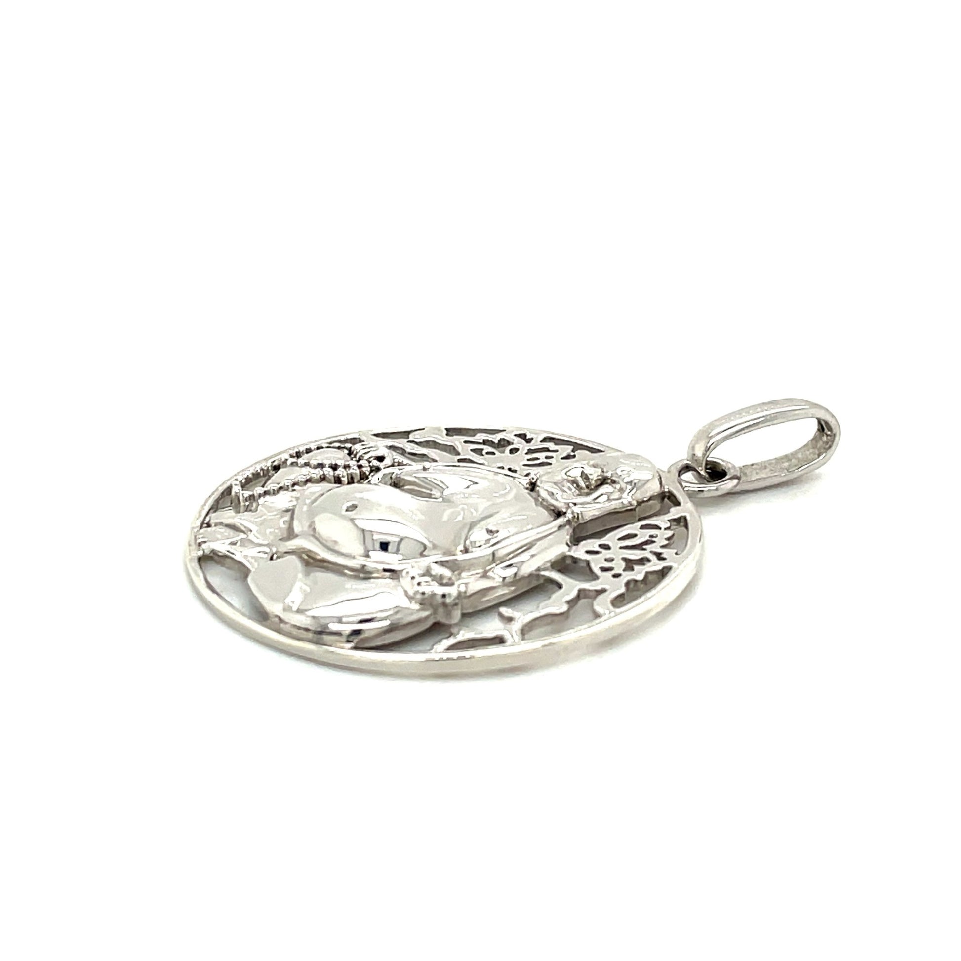 Buddha Anhänger in Silber 925 - JUWEL1