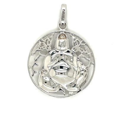Buddha Anhänger in Silber 925 - JUWEL1