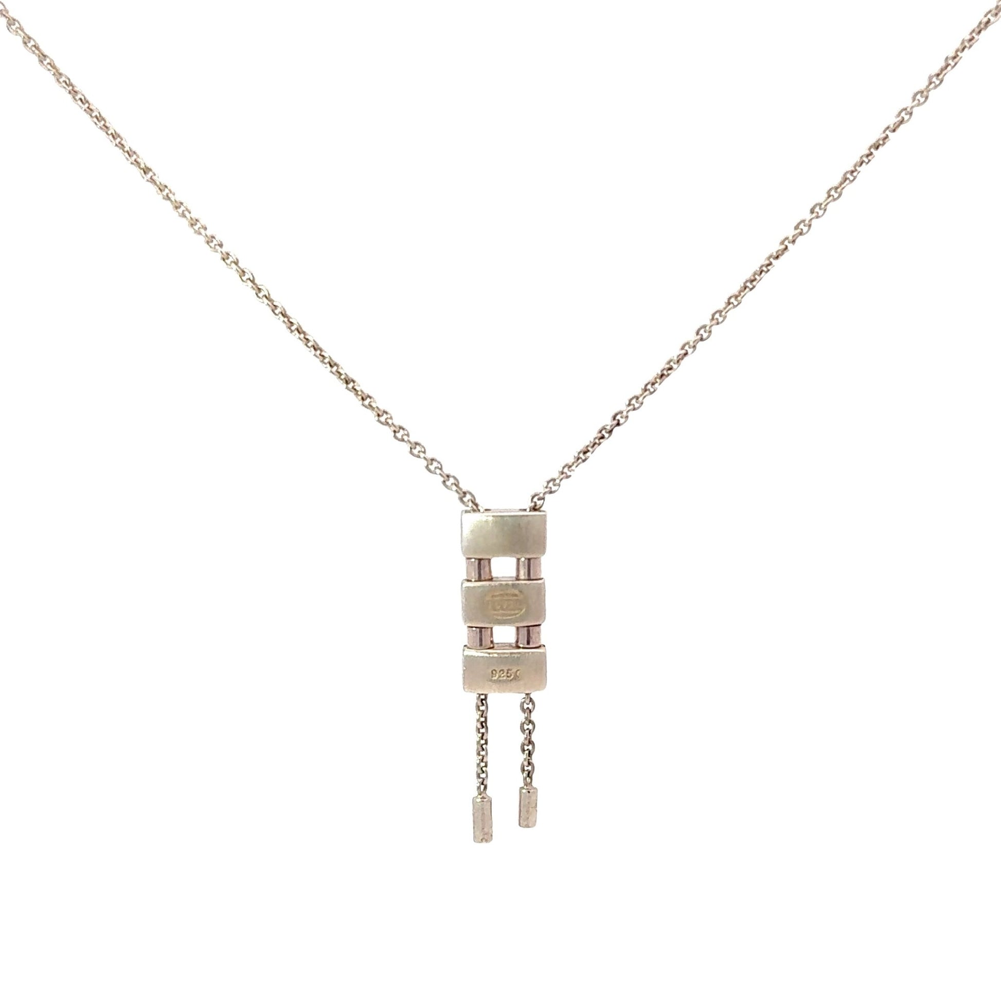 Collier Fossil in Silber 925 - JUWEL1