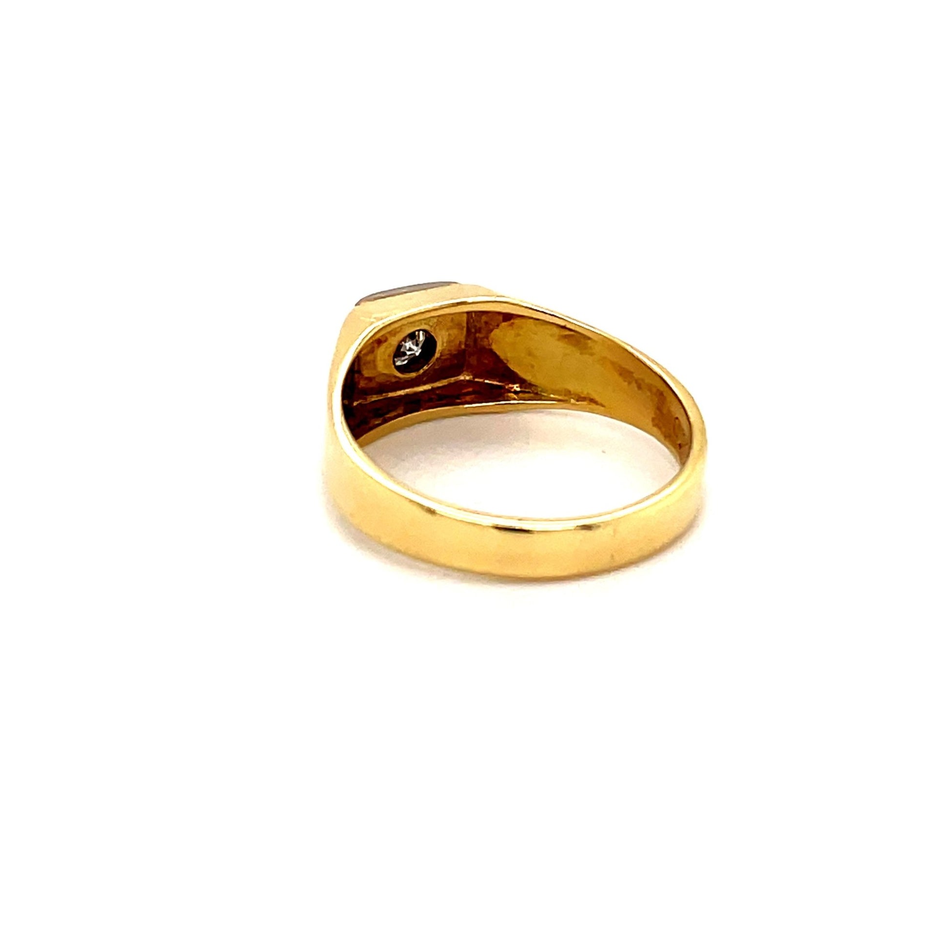 Goldring mit Brillant ca. 0,20 ct Gold 585 - JUWEL1