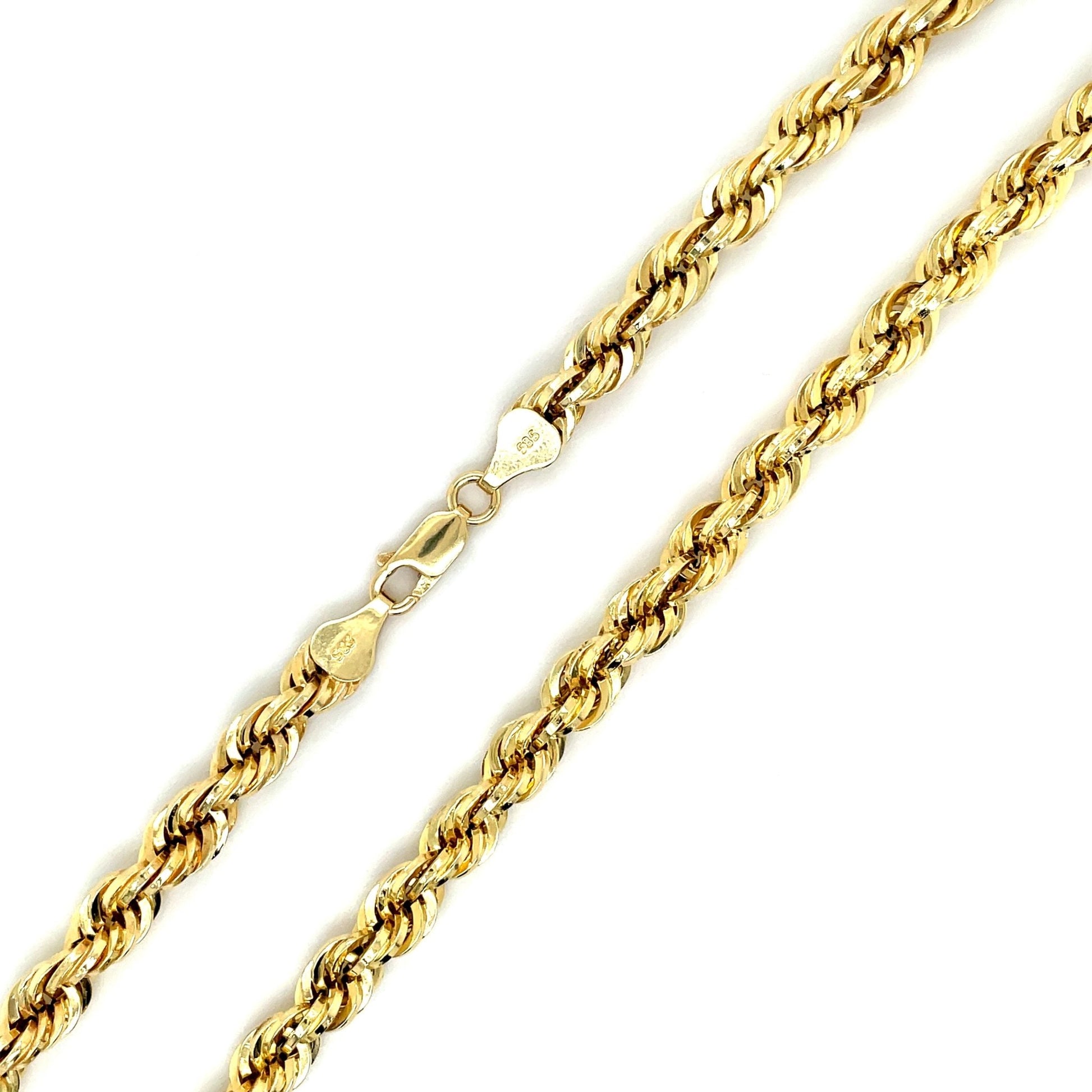 Kordelkette poliert mind. 18,6g Gold 585 - JUWEL1