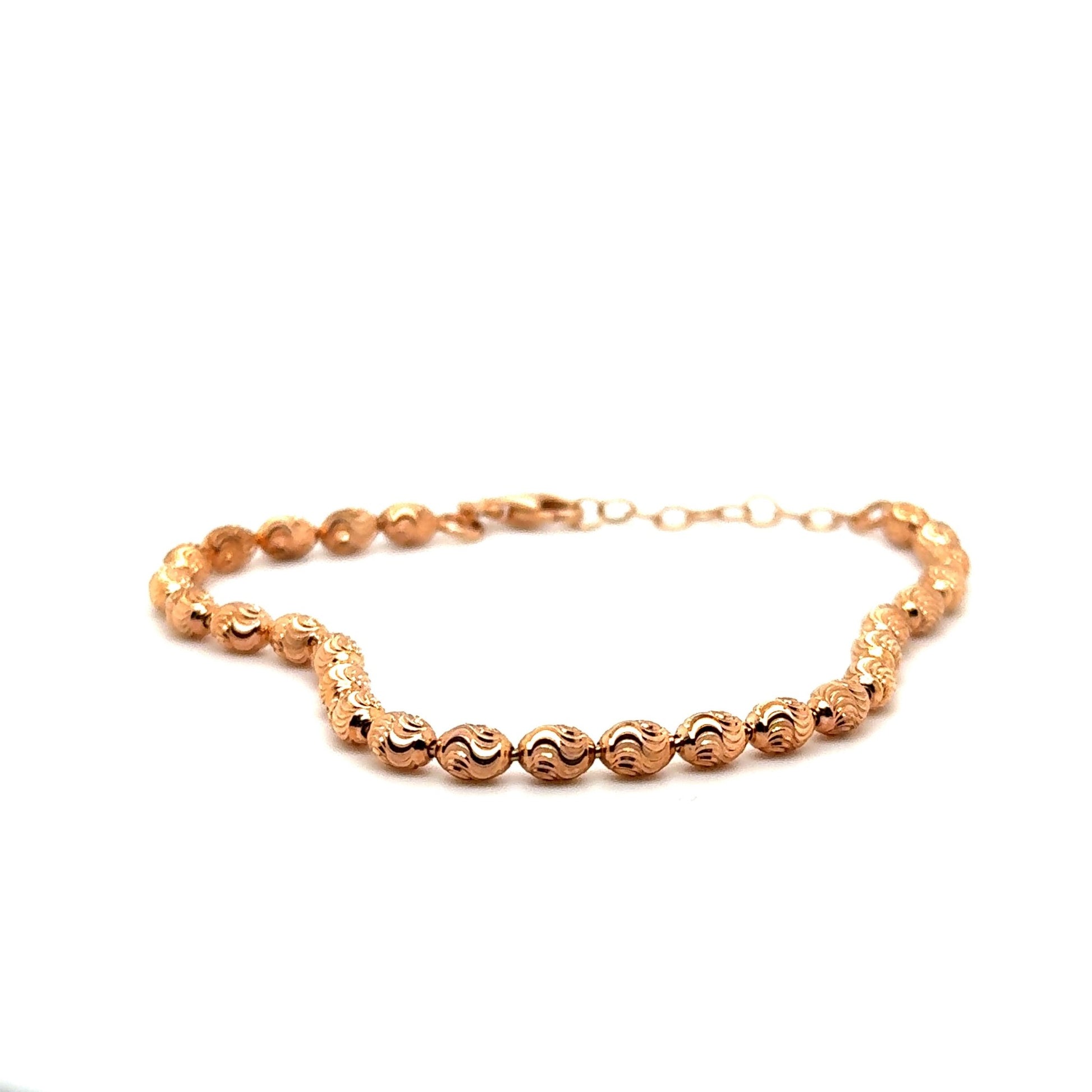Kugelarmband vergoldet mind. 4,7g in Silber 925 - JUWEL1