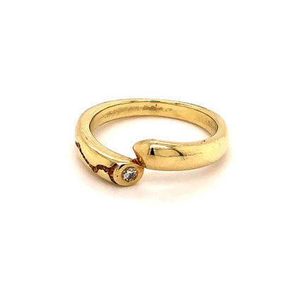 Ring Gold 585 mit 1 Brillant - JUWEL1