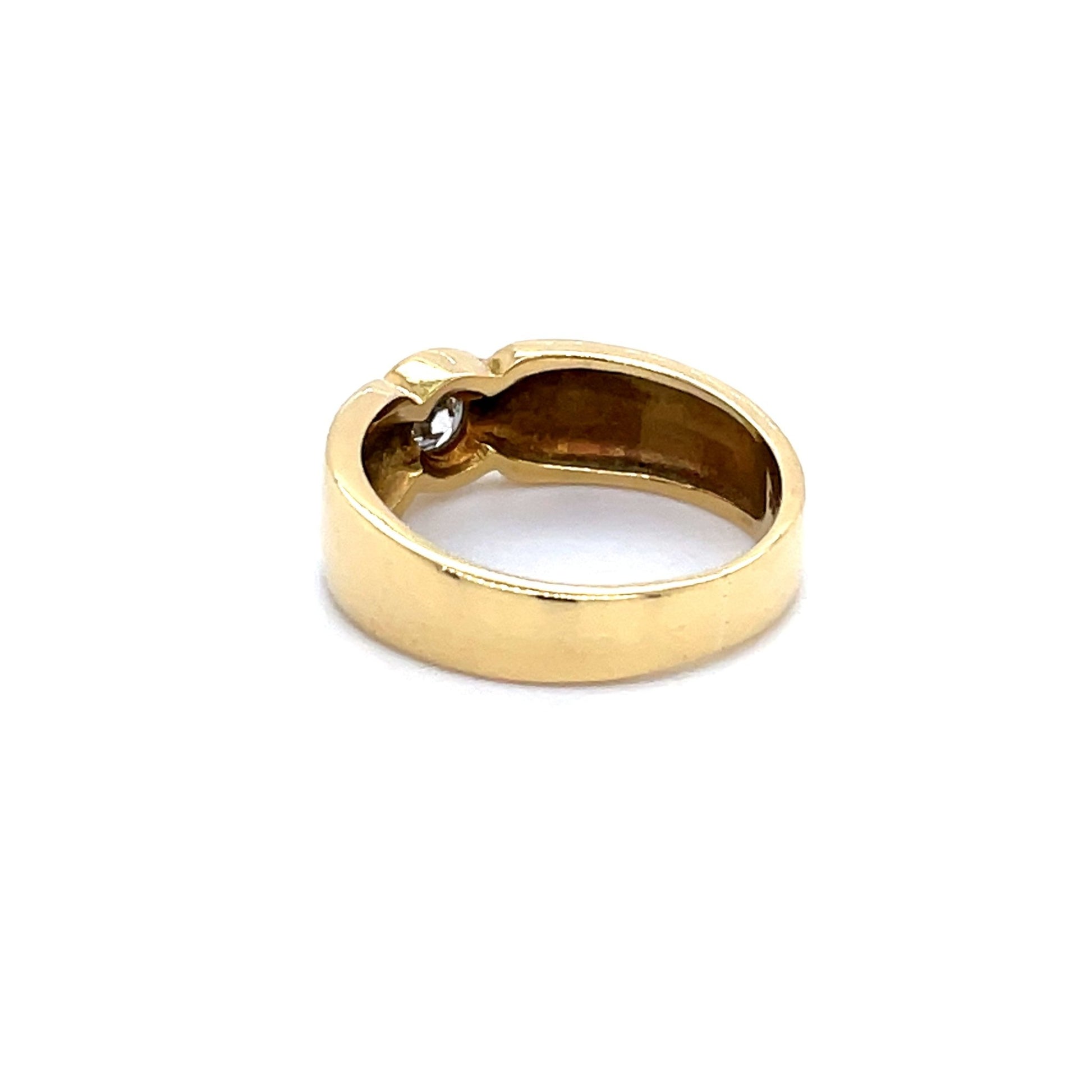 Ring mit 1 Brillant ca. 0,20 ct Gold 750 - JUWEL1