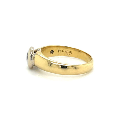 Ring mit 1 Diamant mind. 5,4g in Gold 750 - JUWEL1
