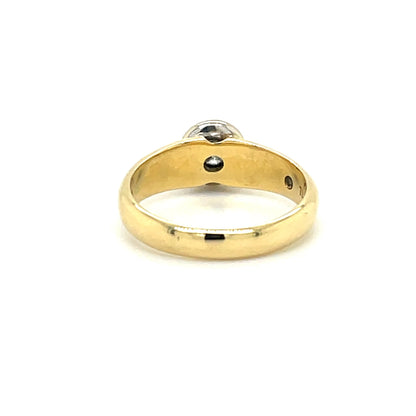 Ring mit 1 Diamant mind. 5,4g in Gold 750 - JUWEL1