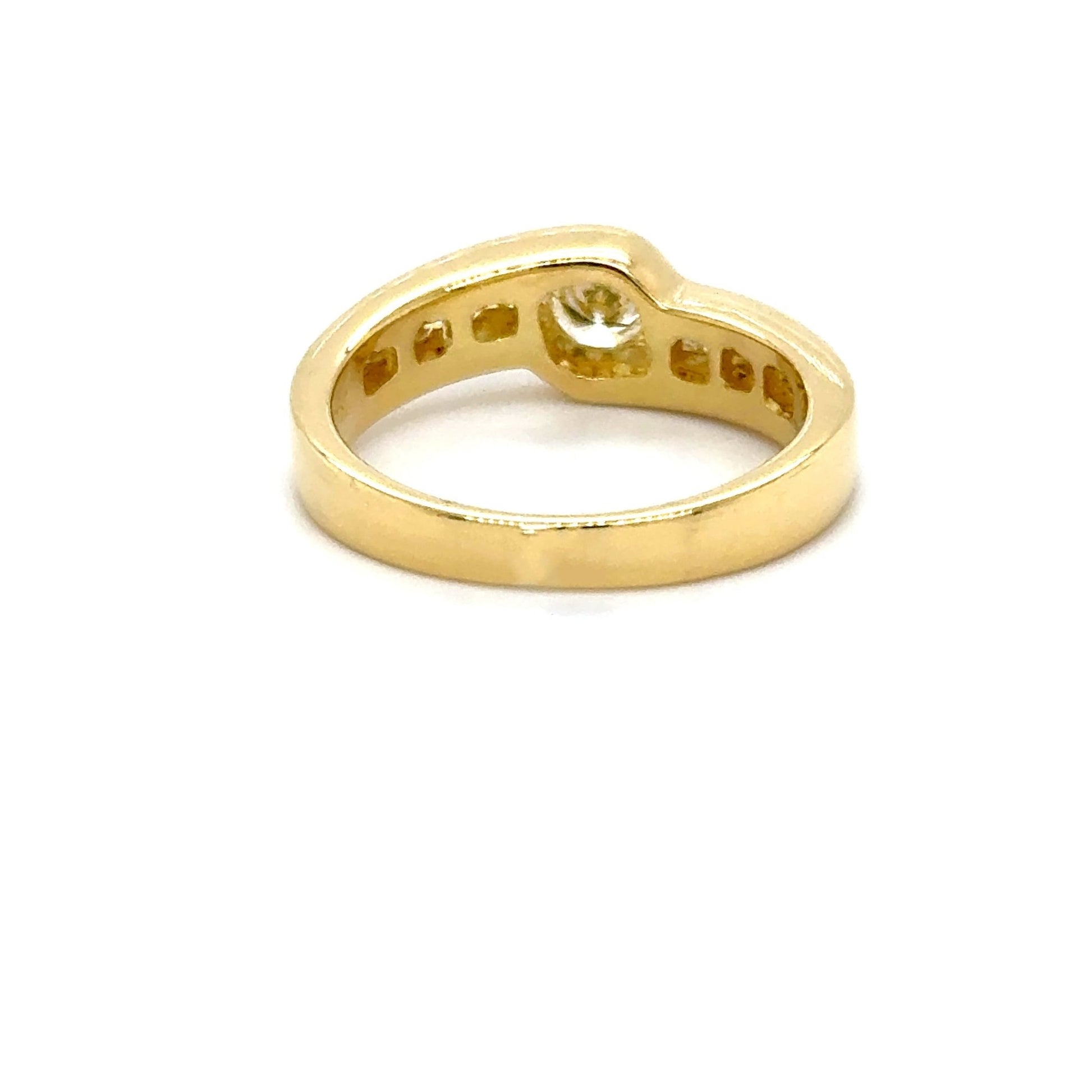 Ring mit 11 Brillanten mind. 5,7g in Gold 750 - JUWEL1