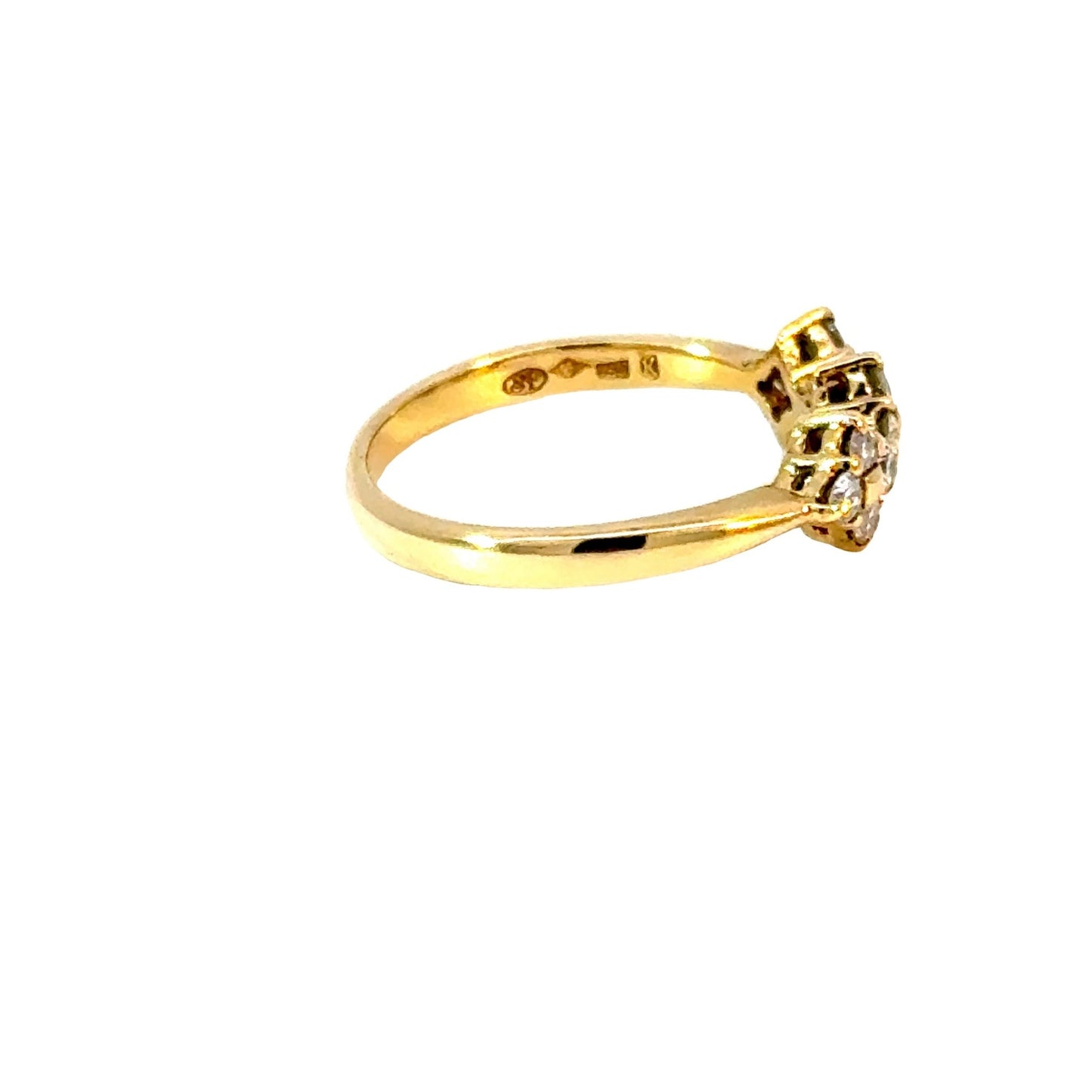 Ring mit 12 Brillanten mind. 2,5g in Gold 750 - JUWEL1