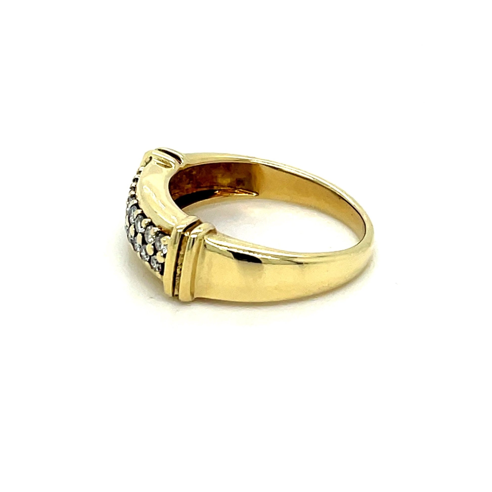 Ring mit 16 Brillanten mind. 4,5g Gold 585 - JUWEL1
