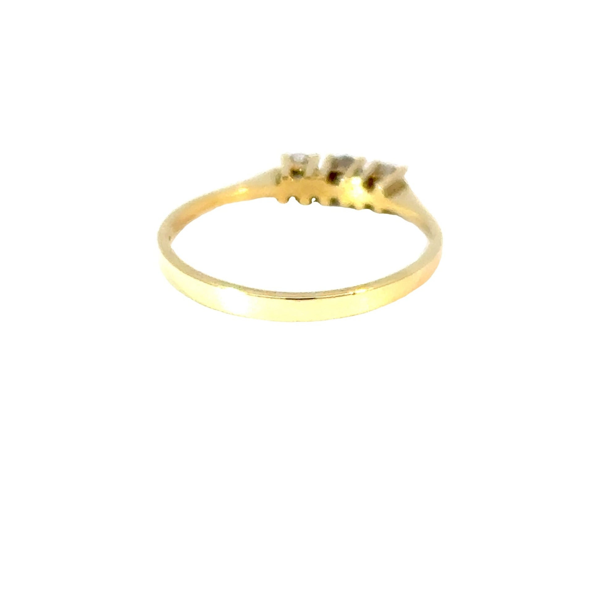 Ring mit 3 Diamanten mind. 1,2g in Gold 585 - JUWEL1
