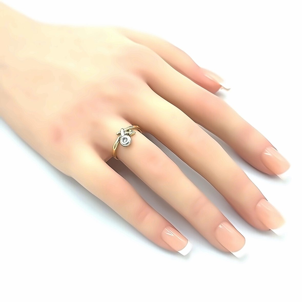 Ring mit 4 Diamanten mind. 2,4g in Gold 585 - JUWEL1