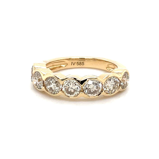 Ring mit 7 Brillanten ca. 1,5 ct in Gold 585 - JUWEL1
