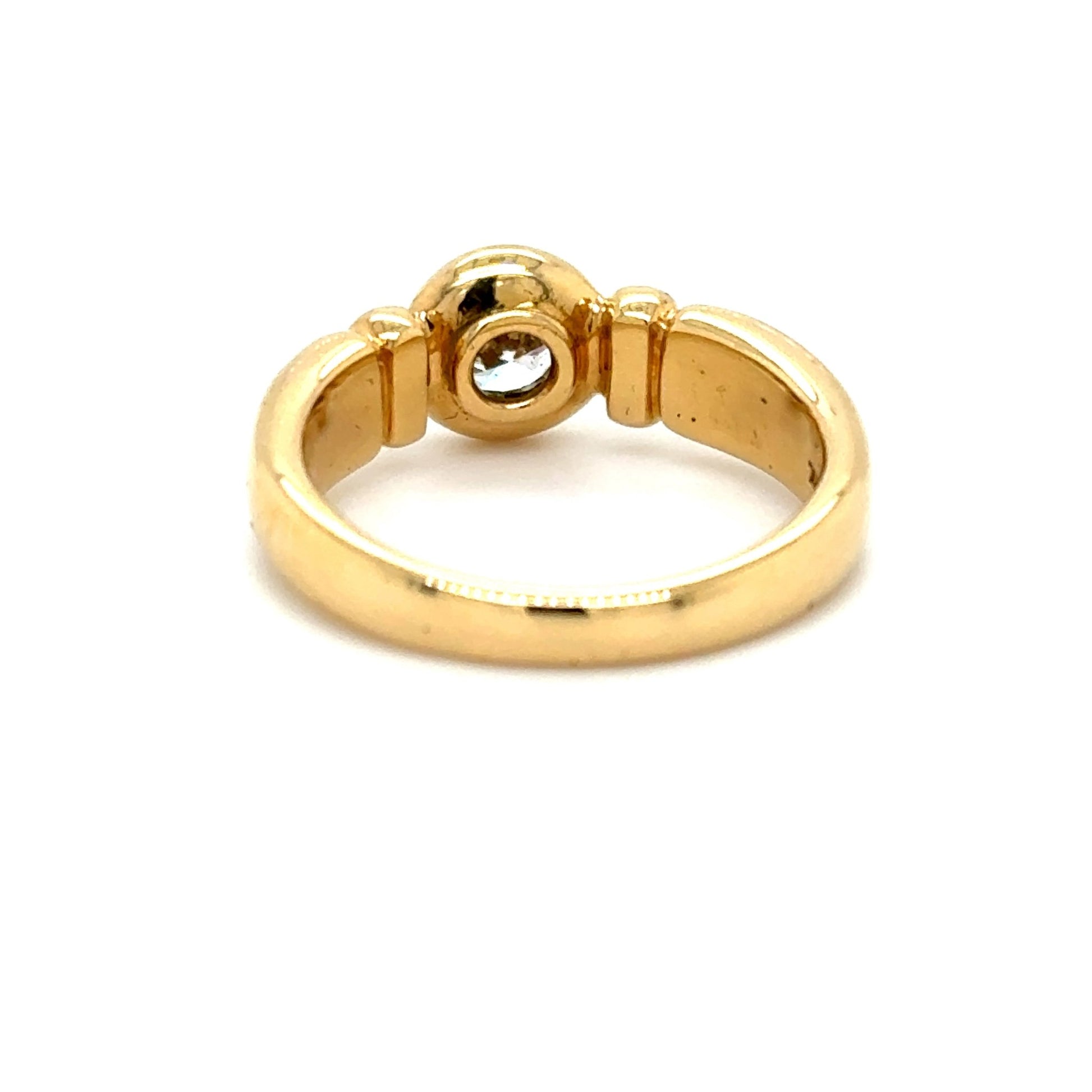 Ring mit 7 Brillanten mind. 6,6g in Gold 750 - JUWEL1