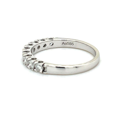 Ring mit 9 Brillanten Canada in Gold 585 - JUWEL1