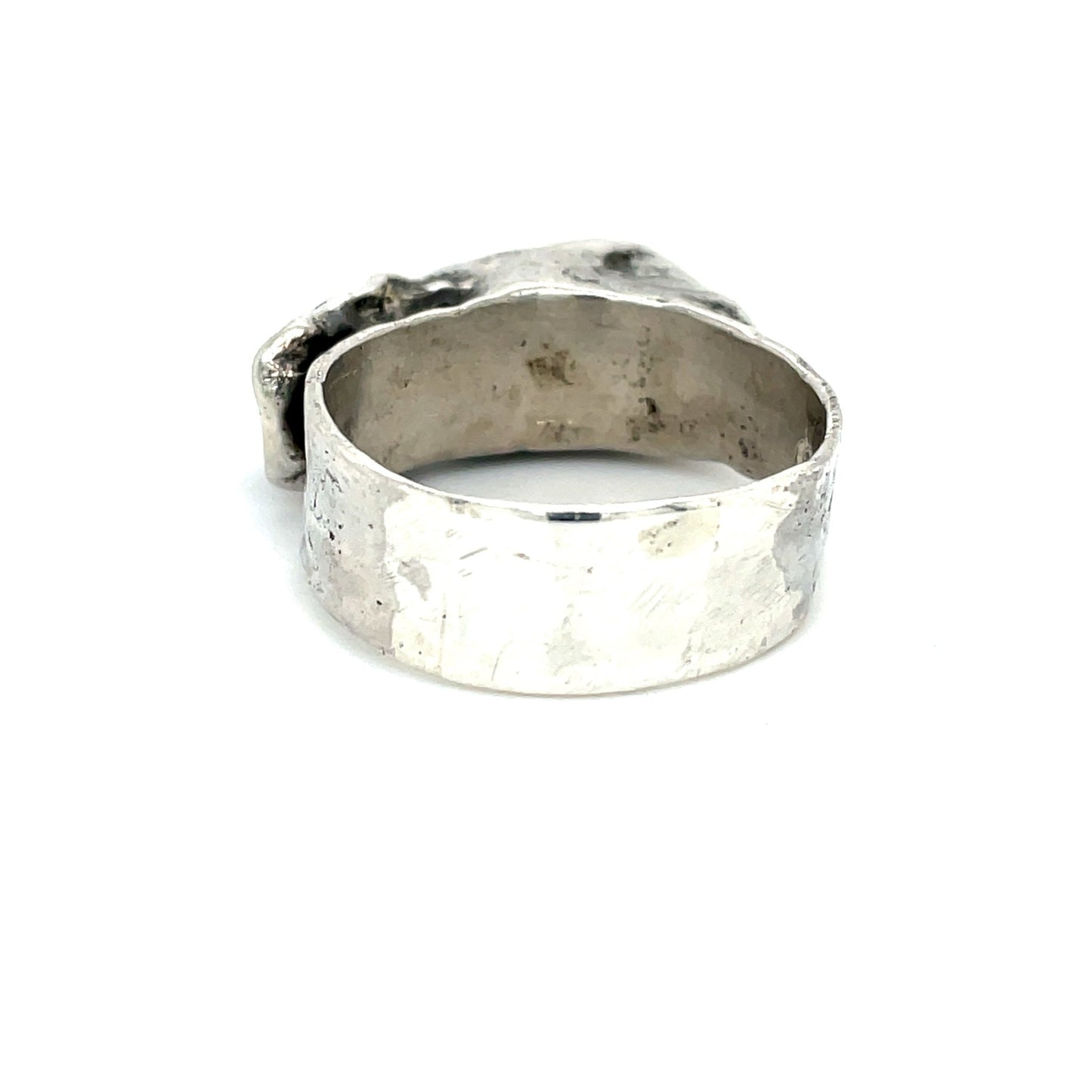 Ring mit Amethyst Handarbeit in Silber 835 - JUWEL1