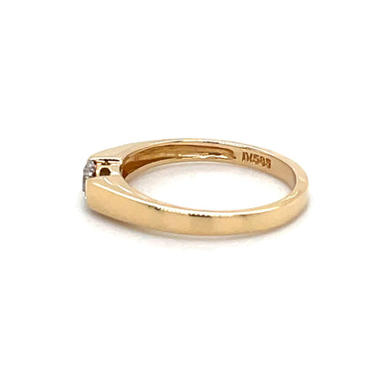 Ring mit Champagner Brillant ca. 0.25 ct in Gold 585 - JUWEL1