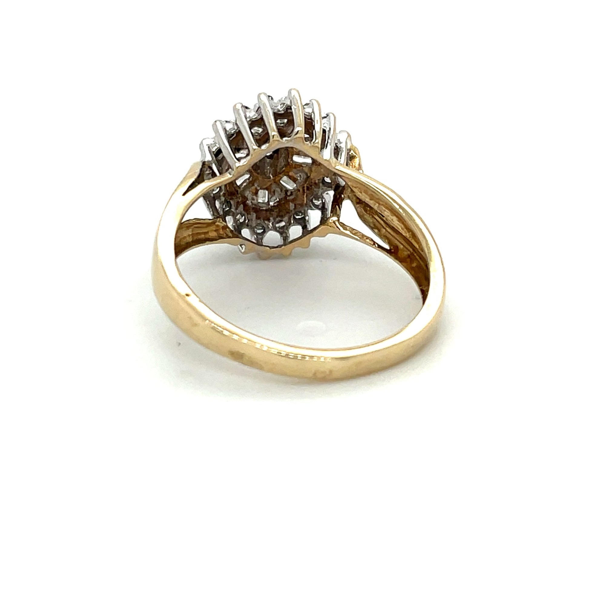 Ring mit Diamanten mind. 3,2g in Gold 416 - JUWEL1