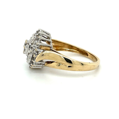 Ring mit Diamanten mind. 3,2g in Gold 416 - JUWEL1
