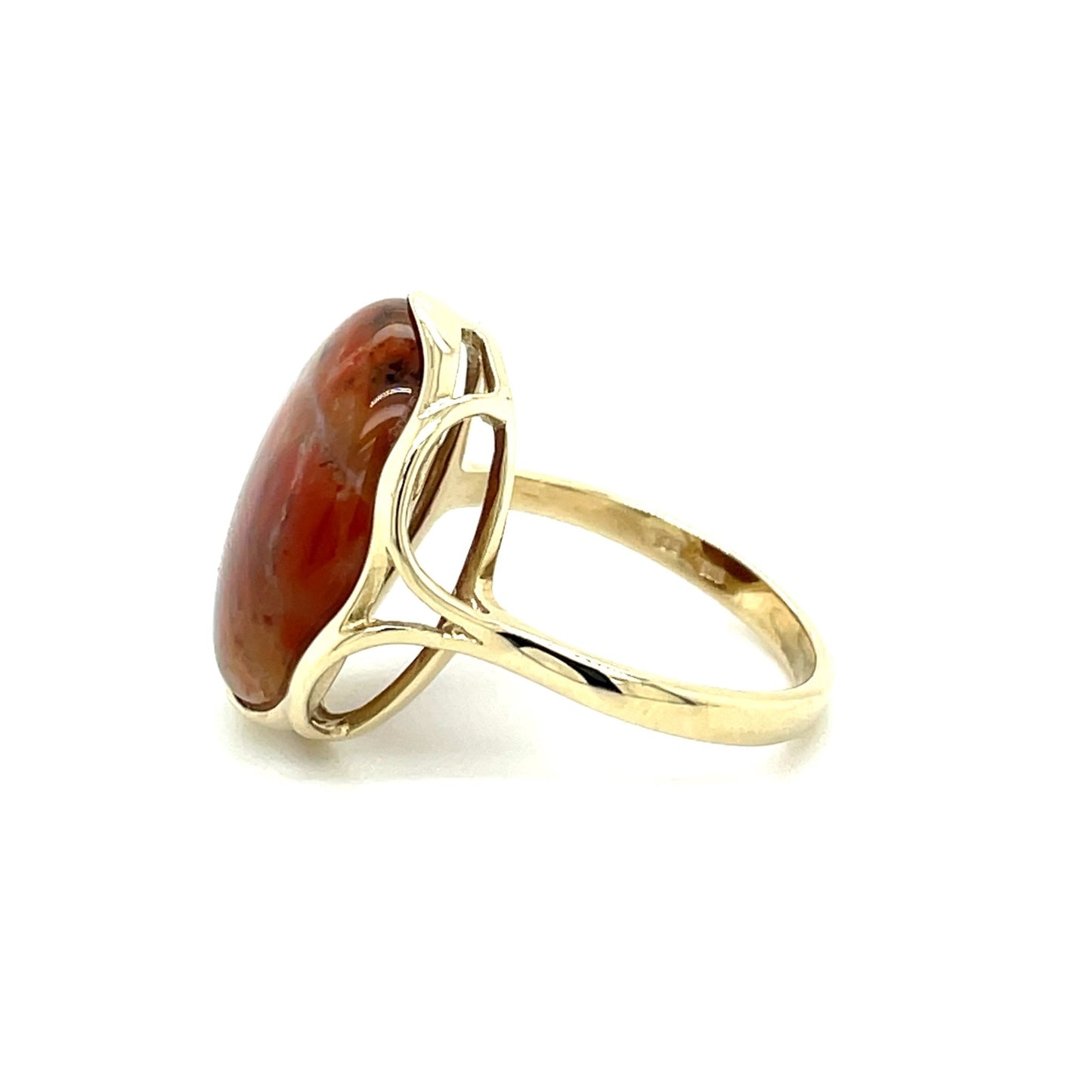 Ring mit Karneol in Gold 375 - JUWEL1