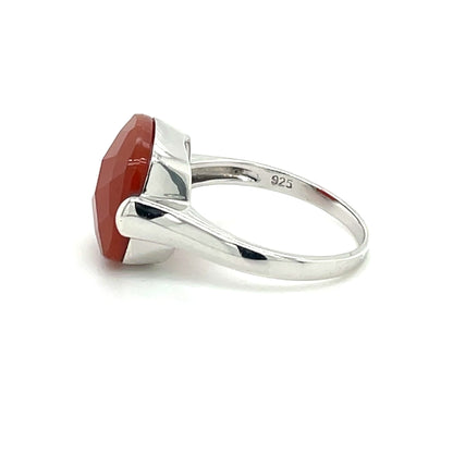 Ring mit Karneol in Silber 925 - JUWEL1