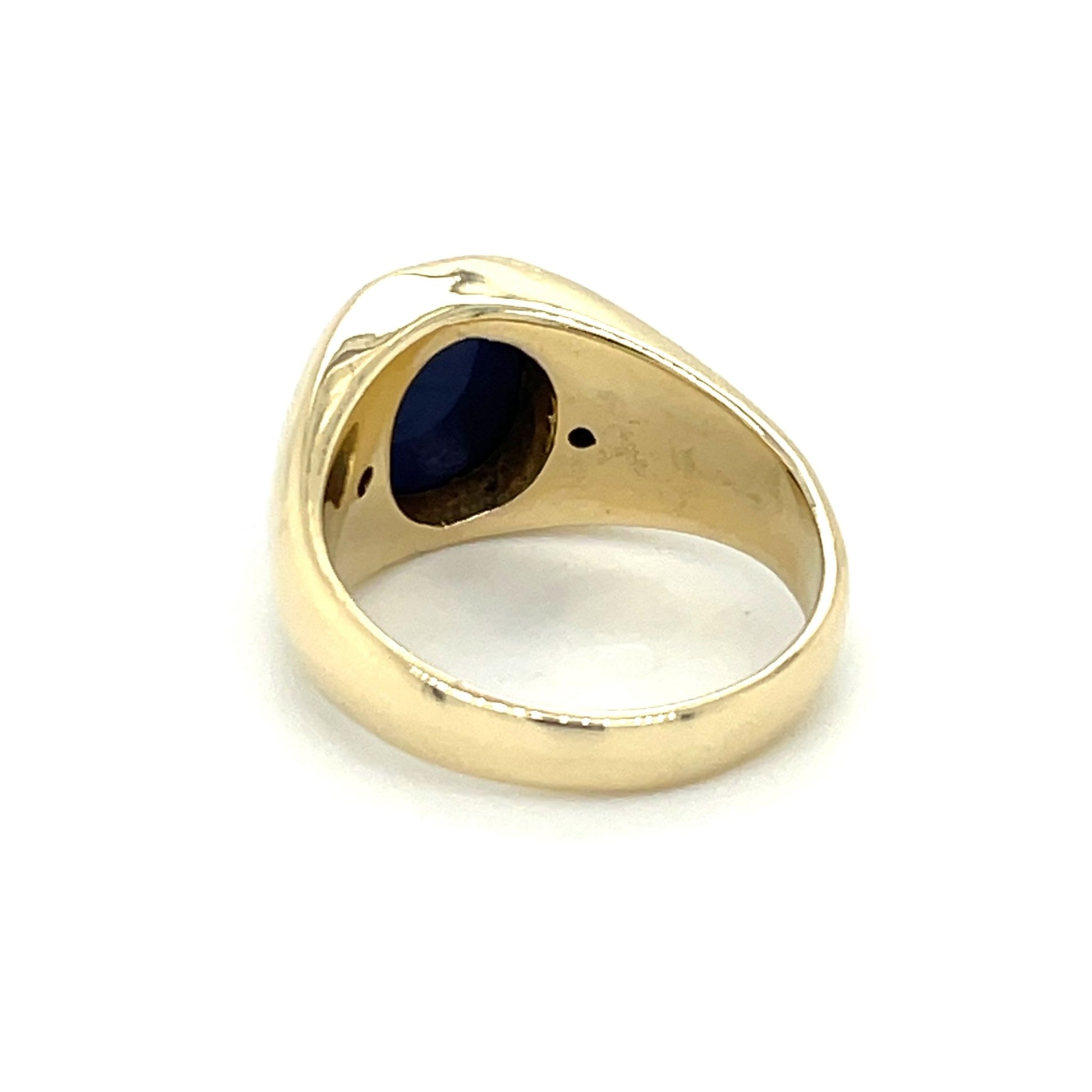 Ring mit Sternsaphir & Diamanten Gold 585 - JUWEL1