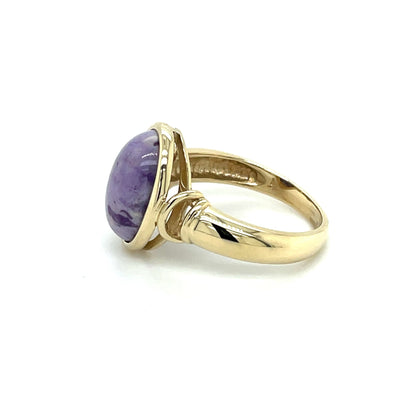 Ring mit Tiffany Stone (Fluorit) Gold 375 - JUWEL1