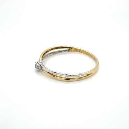Ring mit Zirkonia mind. 1,2g in Gold 375 - JUWEL1