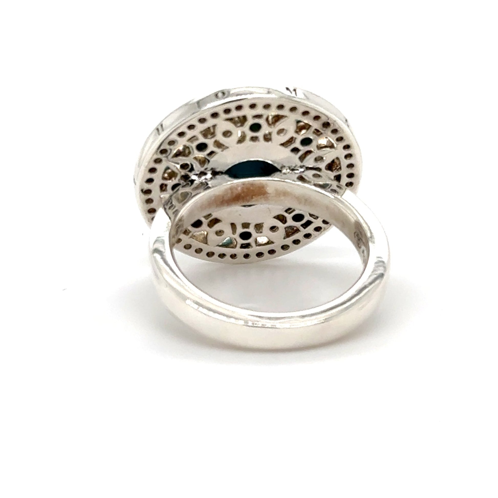 Ring THOMAS SABO mit 9 Türkise & 48 Zirkonias in Silber 925 - JUWEL1