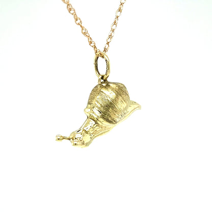 Schnecken Anhänger mind. 1,2g in Gold 585 - JUWEL1