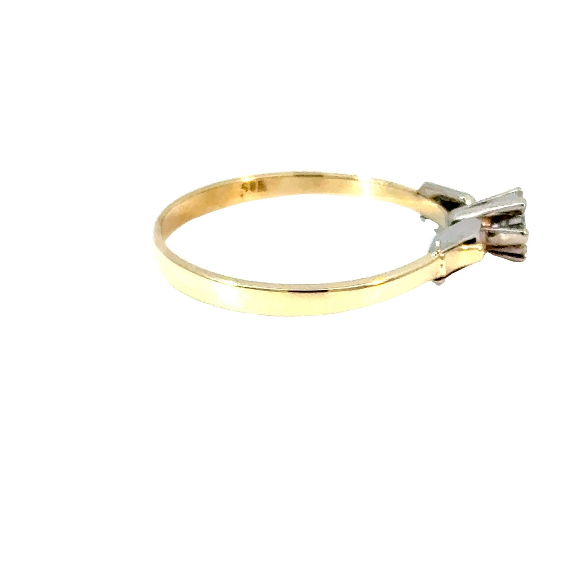 Solitärring mit Brillant mind. 2,2g in Gold 585 - JUWEL1