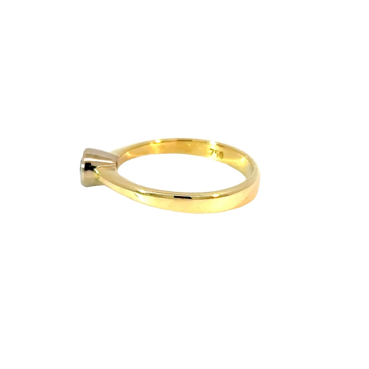 Solitärring mit Diamant mind. 2,6g in Gold 750 - JUWEL1