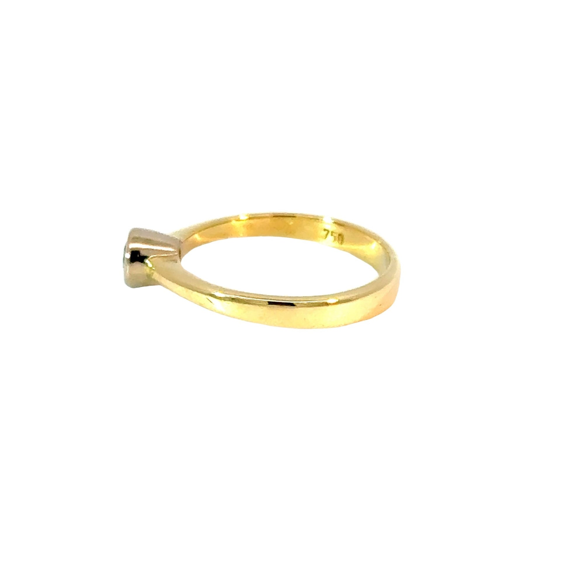 Solitärring mit Diamant mind. 2,6g in Gold 750 - JUWEL1