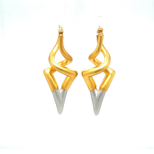 Spiral Ohrring mind. 3,5g Gold 375 - JUWEL1